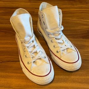 Converse White High Top